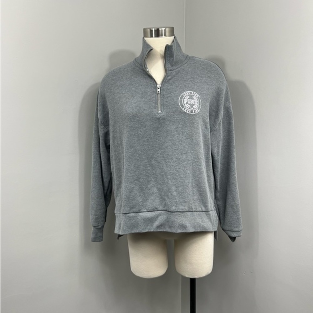 VS Grey Quarter Zip‎ Sweater